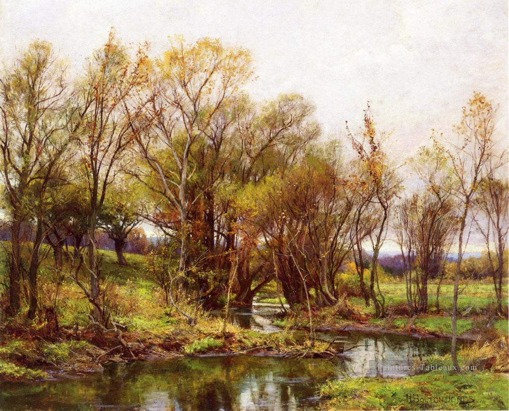 Le paysage de Brook Morning Hugh Bolton Jones Peintures à l'huile